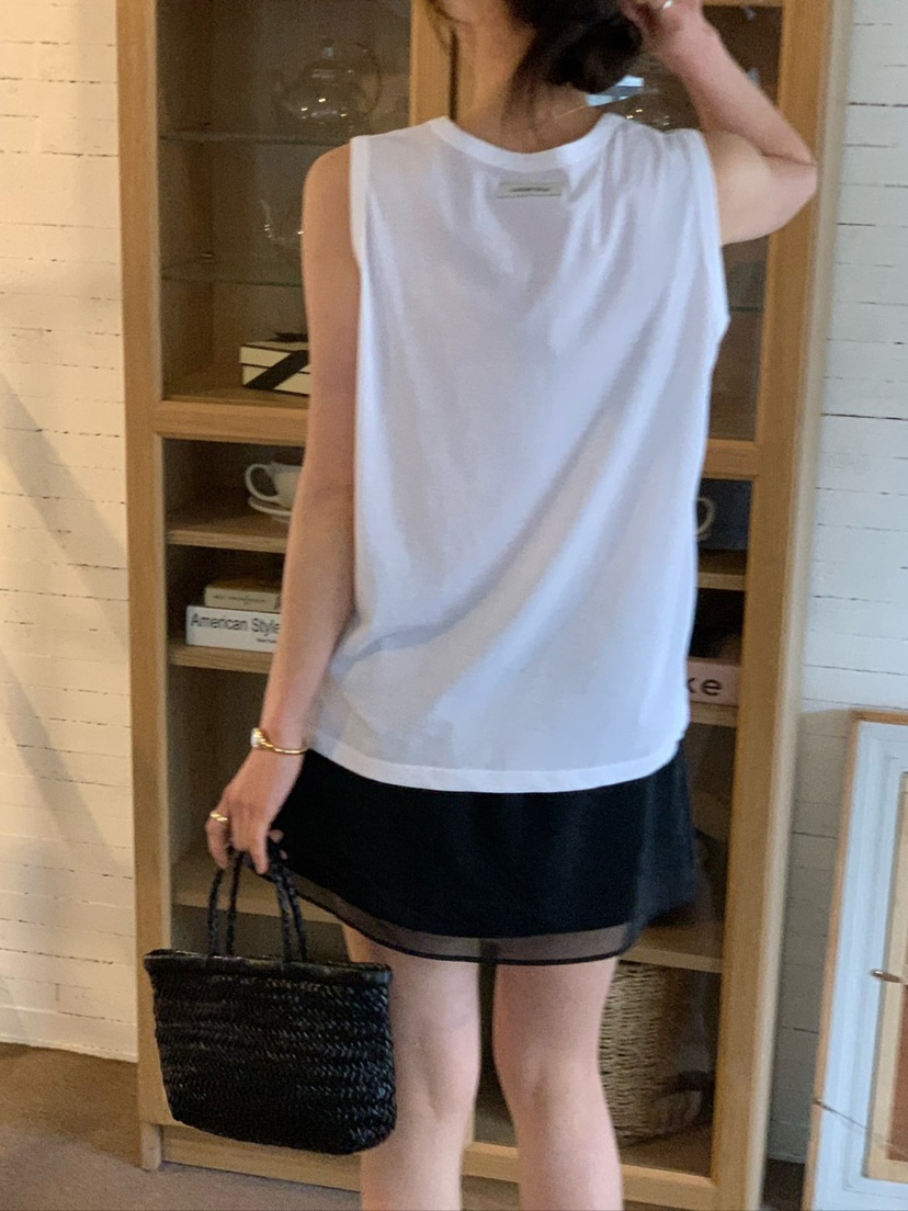 COBALT BLUE韓國東大門直郵女裝新品熱賣26春夏吊帶背心COBALT BLUE吊帶/背心