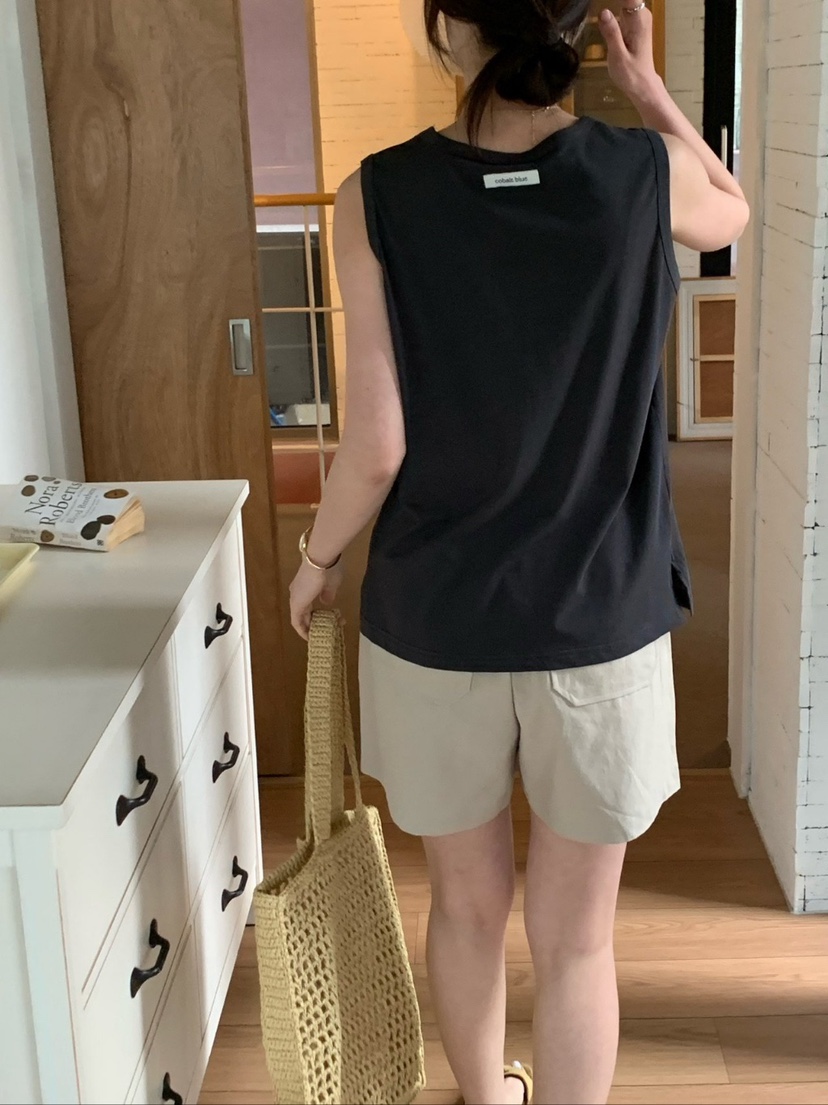 COBALT BLUE韓國東大門直郵女裝新品熱賣26春夏吊帶背心COBALT BLUE吊帶/背心