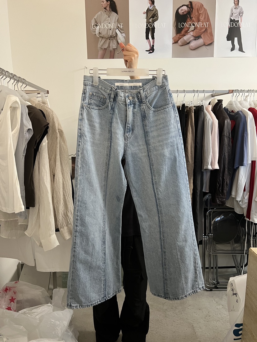 LONDON FLAT韓國東大門直郵女士新品推薦人氣熱賣牛仔褲LONDON FLAT牛仔褲圖色2