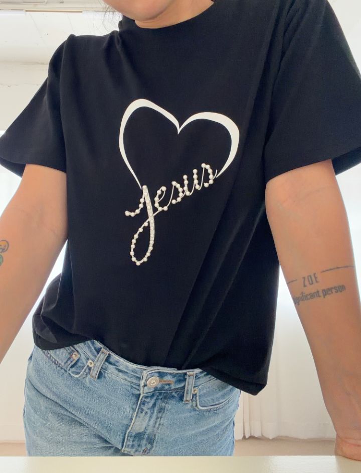 HEY/TO SEWING韓國直郵實拍女士新款時尚職業人氣休閑T恤BY HEY/TO SEWINGT恤