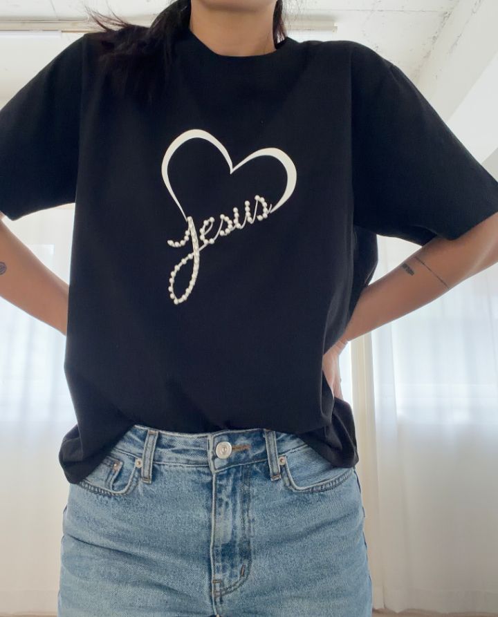 HEY/TO SEWING韓國直郵實拍女士新款時尚職業人氣休閑T恤BY HEY/TO SEWINGT恤