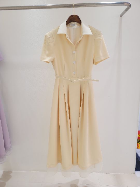 CATS韓國直郵實拍女裝新款26春夏推薦熱賣時尚休閑連衣裙CAT.S連衣裙圖色3