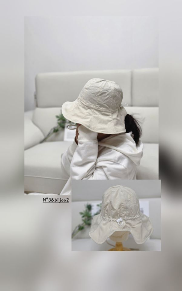 N3韓國直郵女士新款26春夏人氣熱賣休閑推薦職業帽子漁夫帽N3帽子