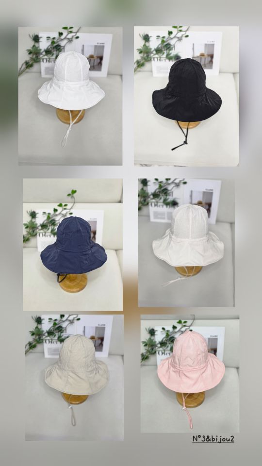 N3韓國直郵女士新款26春夏人氣熱賣休閑推薦職業帽子漁夫帽N3帽子