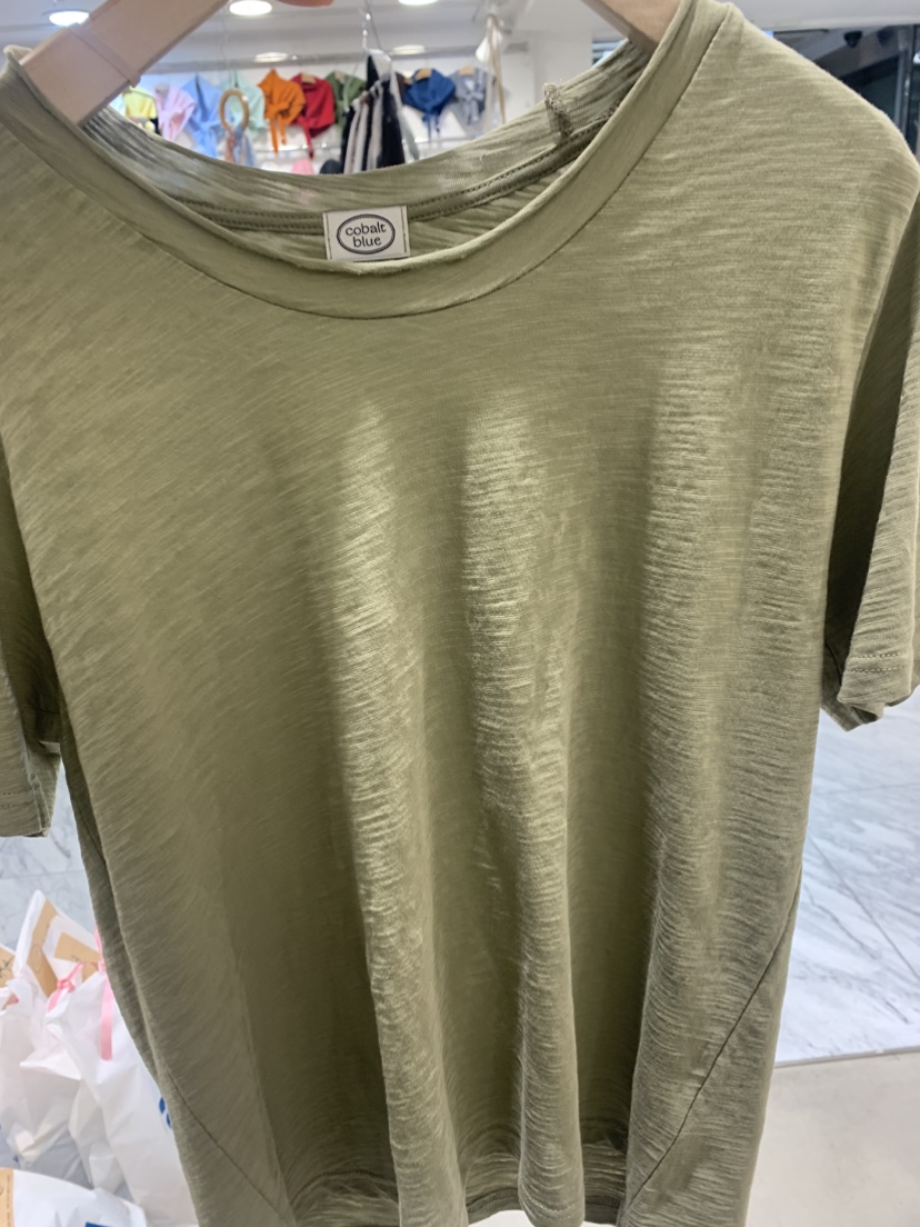 COBALT BLUE韓國東大門代購女裝新款時尚休閑26春夏職業T恤COBALT BLUET恤