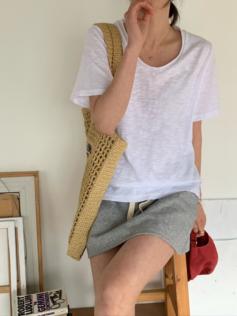 COBALT BLUE韓國東大門代購女裝新款時尚休閑26春夏職業T恤COBALT BLUET恤