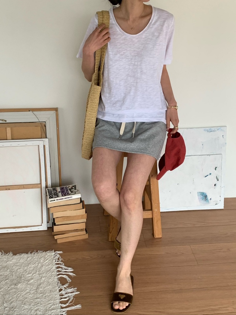 COBALT BLUE韓國東大門代購女裝新款時尚休閑26春夏職業T恤COBALT BLUET恤