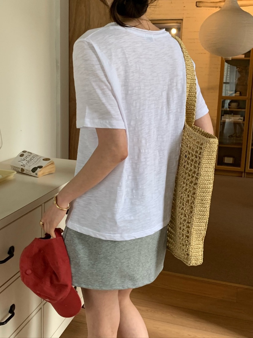 COBALT BLUE韓國東大門代購女裝新款時尚休閑26春夏職業T恤COBALT BLUET恤