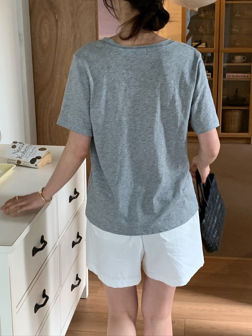 COBALT BLUE韓國東大門代購女裝新款時尚休閑26春夏職業T恤COBALT BLUET恤