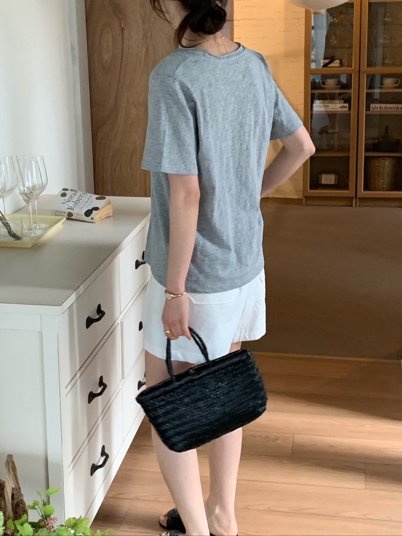 COBALT BLUE韓國東大門代購女裝新款時尚休閑26春夏職業T恤COBALT BLUET恤