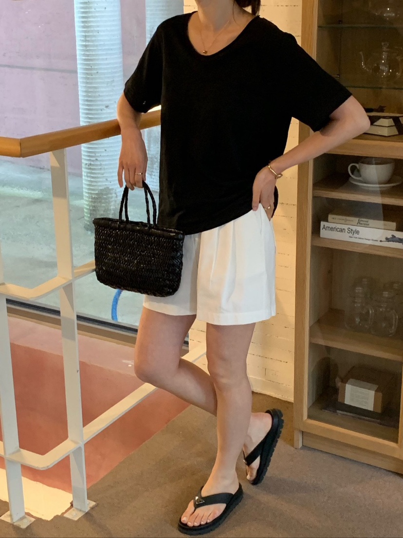 COBALT BLUE韓國東大門代購女裝新款時尚休閑26春夏職業T恤COBALT BLUET恤