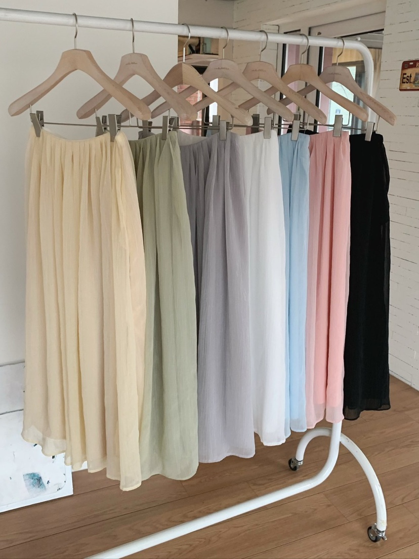 COBALT BLUE韓國東大門代購女士新款休閑推薦職業26春夏長裙COBALT BLUE長裙