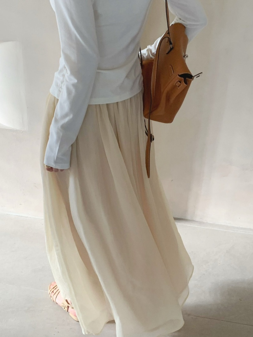 COBALT BLUE韓國東大門代購女士新款休閑推薦職業26春夏長裙COBALT BLUE長裙