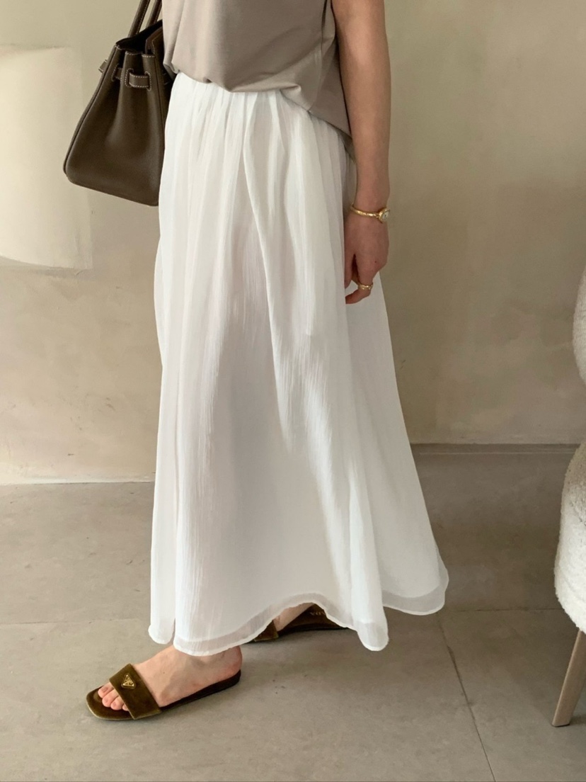 COBALT BLUE韓國東大門代購女士新款休閑推薦職業26春夏長裙COBALT BLUE長裙