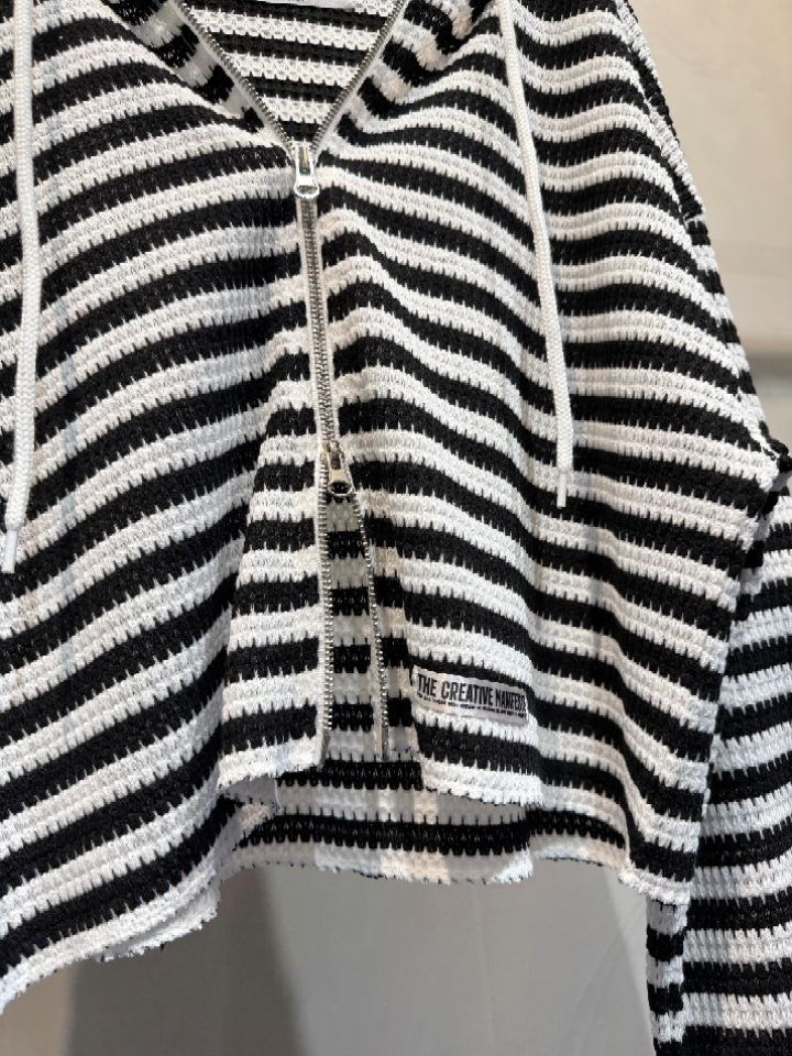 1.3韓國直郵實拍女裝新款人氣休閑熱賣時尚夾克連帽衫棉1.3夾克