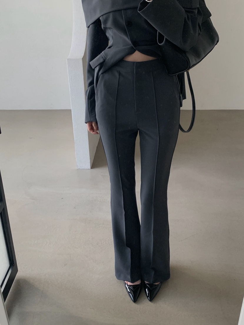 VERANDA韓國直郵實拍女士新款26春夏人氣休閑職業休閑褲露肩VERANDA休閑褲