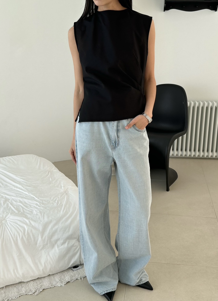 LE VASE韓國代購女裝新款推薦時尚熱賣人氣休閑吊帶背心LE VASE吊帶/背心