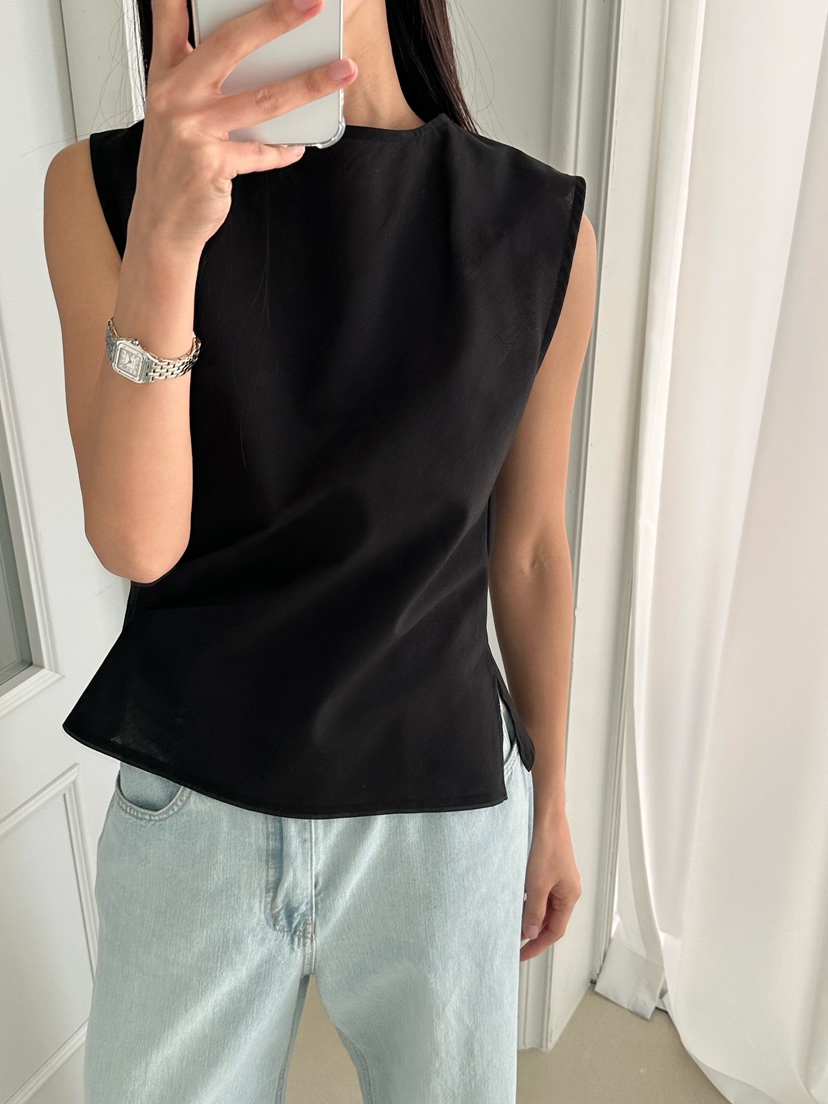 LE VASE韓國代購女裝新款推薦時尚熱賣人氣休閑吊帶背心LE VASE吊帶/背心