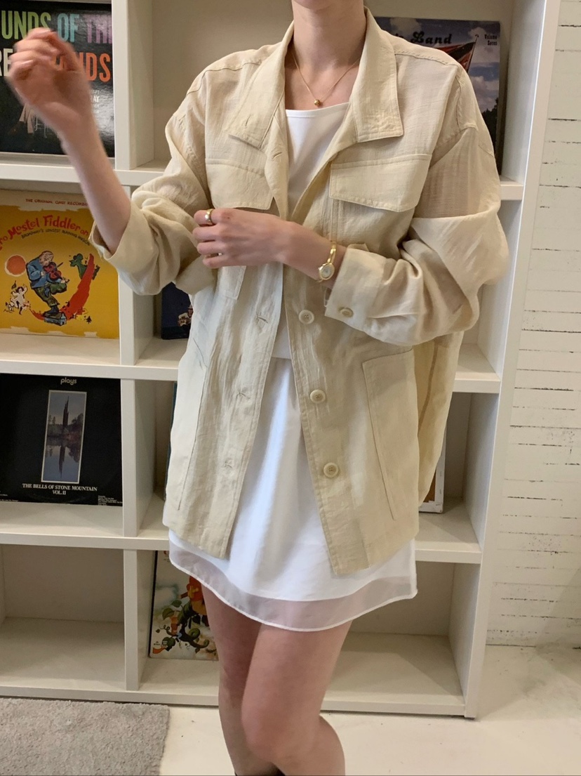 COBALT BLUE韓國東大門代購女士新品人氣熱賣職業26春夏夾克COBALT BLUE夾克