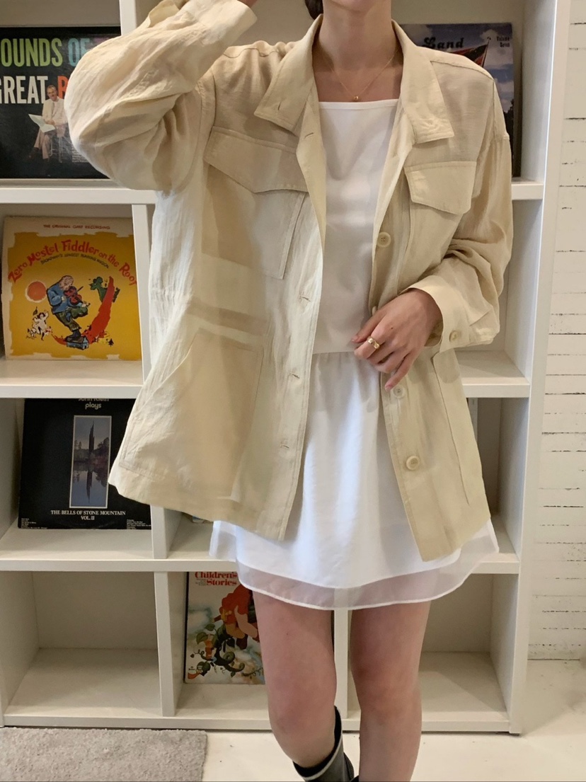 COBALT BLUE韓國東大門代購女士新品人氣熱賣職業26春夏夾克COBALT BLUE夾克