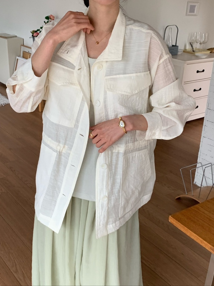 COBALT BLUE韓國東大門代購女士新品人氣熱賣職業26春夏夾克COBALT BLUE夾克