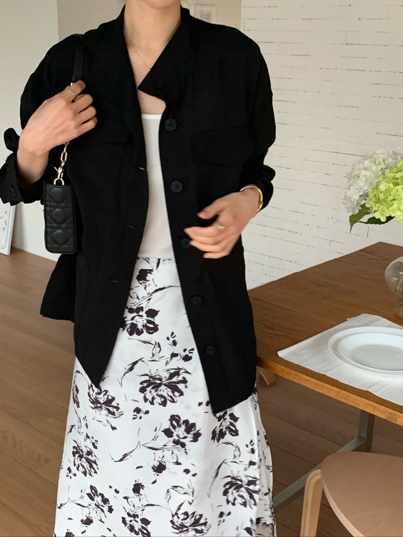 COBALT BLUE韓國東大門代購女士新品人氣熱賣職業26春夏夾克COBALT BLUE夾克