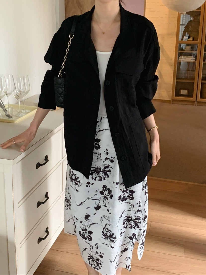 COBALT BLUE韓國東大門代購女士新品人氣熱賣職業26春夏夾克COBALT BLUE夾克