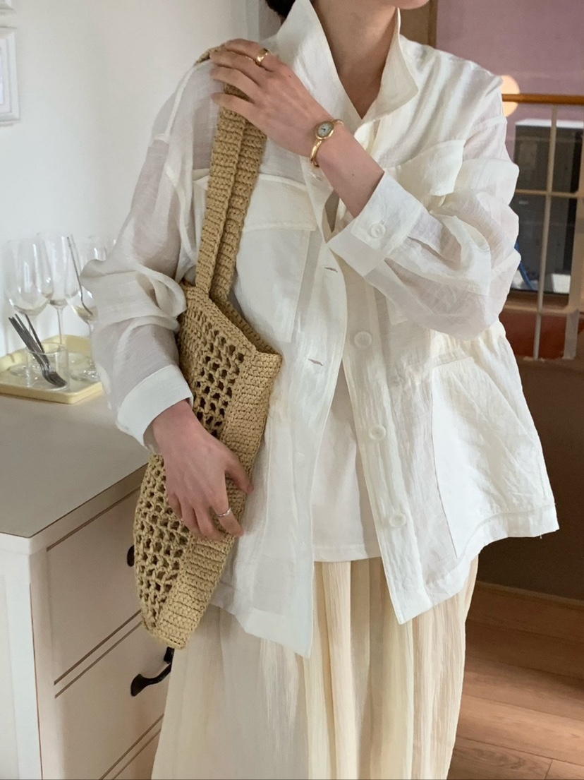 COBALT BLUE韓國東大門代購女士新品人氣熱賣職業26春夏夾克COBALT BLUE夾克圖色2