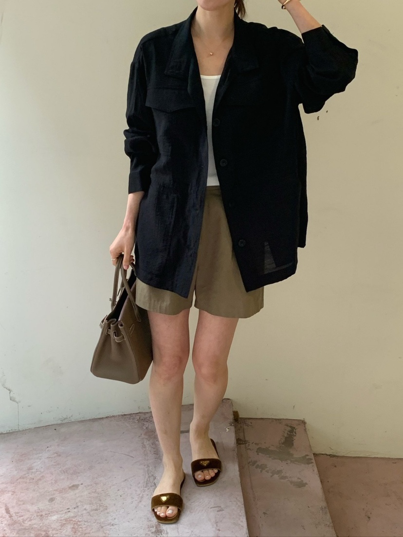 COBALT BLUE韓國東大門代購女士新品人氣熱賣職業26春夏夾克COBALT BLUE夾克圖色3