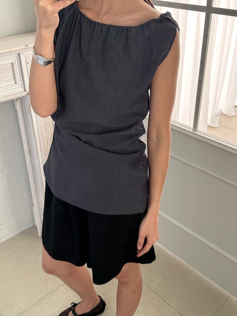 LE VASE韓國東大門直郵女士新品時尚26春夏人氣吊帶背心LE VASE吊帶/背心