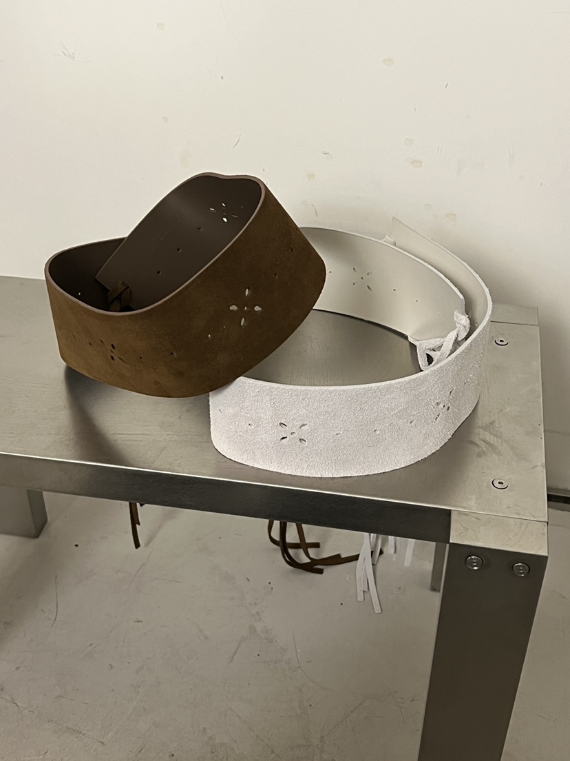 LONDON FLAT韓國直郵實拍女裝新款推薦時尚人氣休閑腰帶LONDON FLAT腰帶圖色2左二色