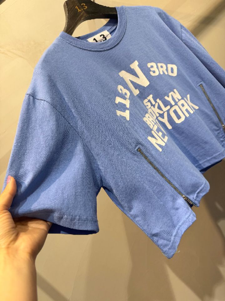 1.3韓國東大門代購女士新款休閑時尚職業26春夏熱賣人氣T恤1.3T恤