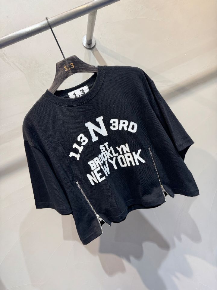 1.3韓國東大門代購女士新款休閑時尚職業26春夏熱賣人氣T恤1.3T恤