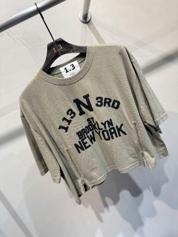 1.3韓國東大門代購女士新款休閑時尚職業26春夏熱賣人氣T恤1.3T恤