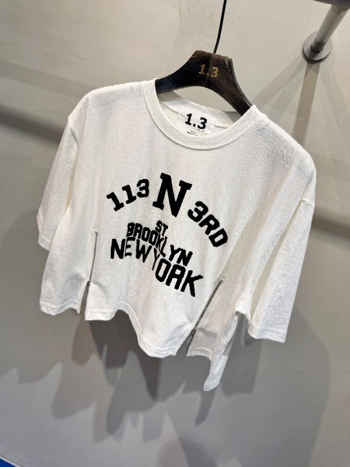 1.3韓國東大門代購女士新款休閑時尚職業26春夏熱賣人氣T恤1.3T恤