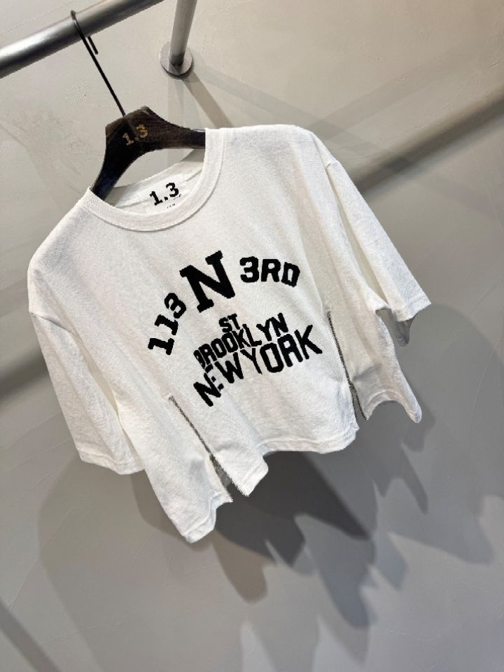 1.3韓國東大門代購女士新款休閑時尚職業26春夏熱賣人氣T恤1.3T恤