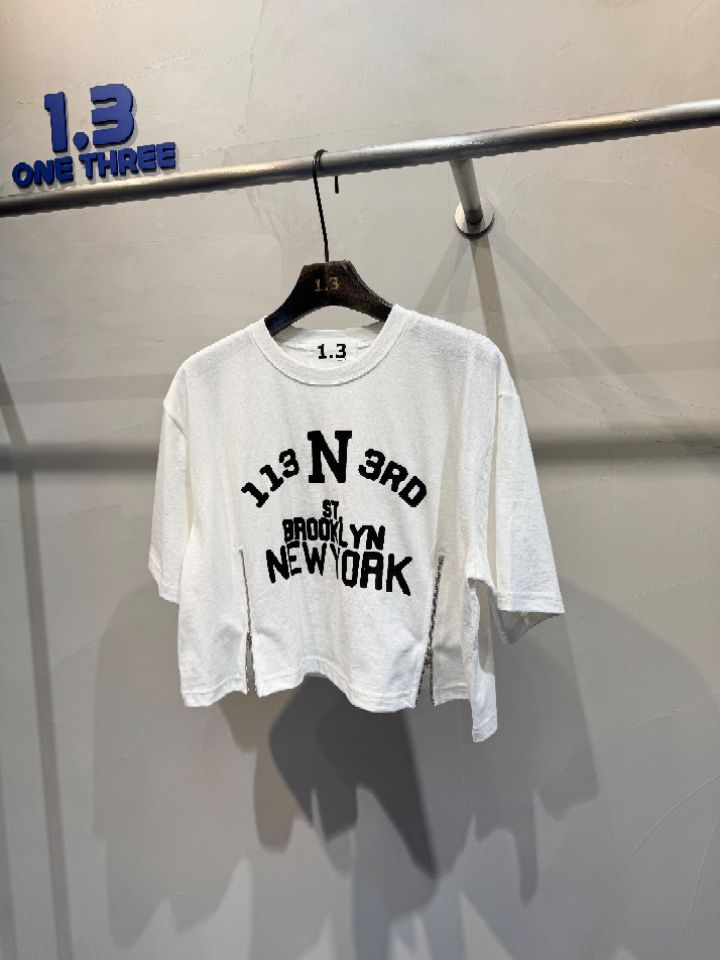 1.3韓國東大門代購女士新款休閑時尚職業26春夏熱賣人氣T恤1.3T恤