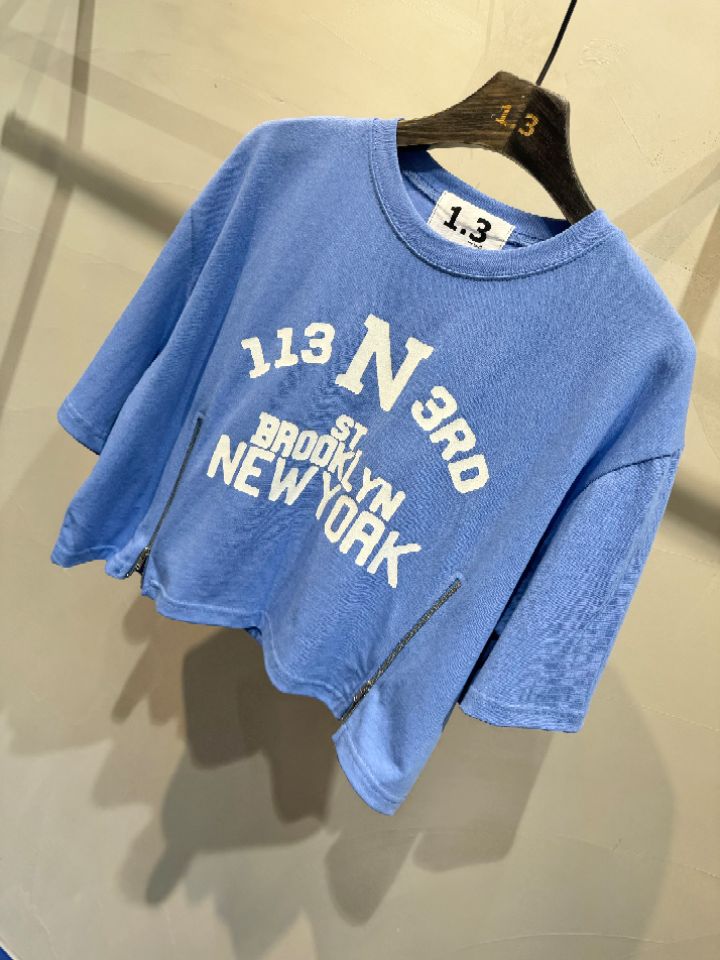 1.3韓國東大門代購女士新款休閑時尚職業26春夏熱賣人氣T恤1.3T恤