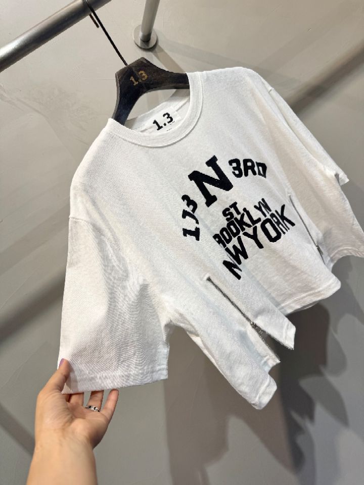 1.3韓國東大門代購女士新款休閑時尚職業26春夏熱賣人氣T恤1.3T恤