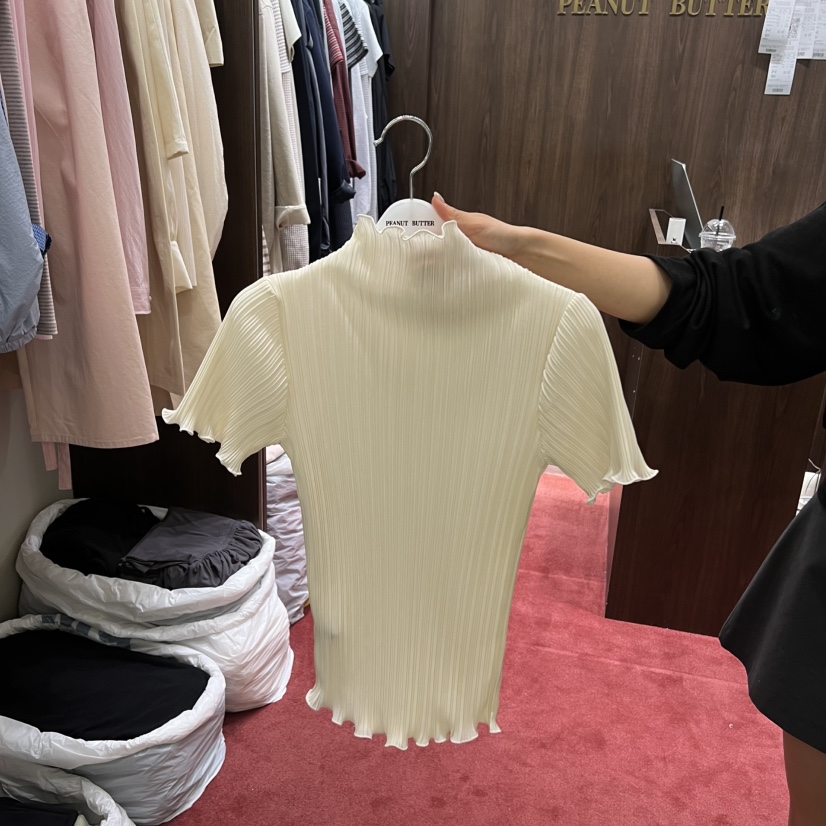 PEANUT BUTTER韓國直郵實拍女士新品推薦26春夏休閑熱賣T恤PEANUT BUTTERT恤圖色3
