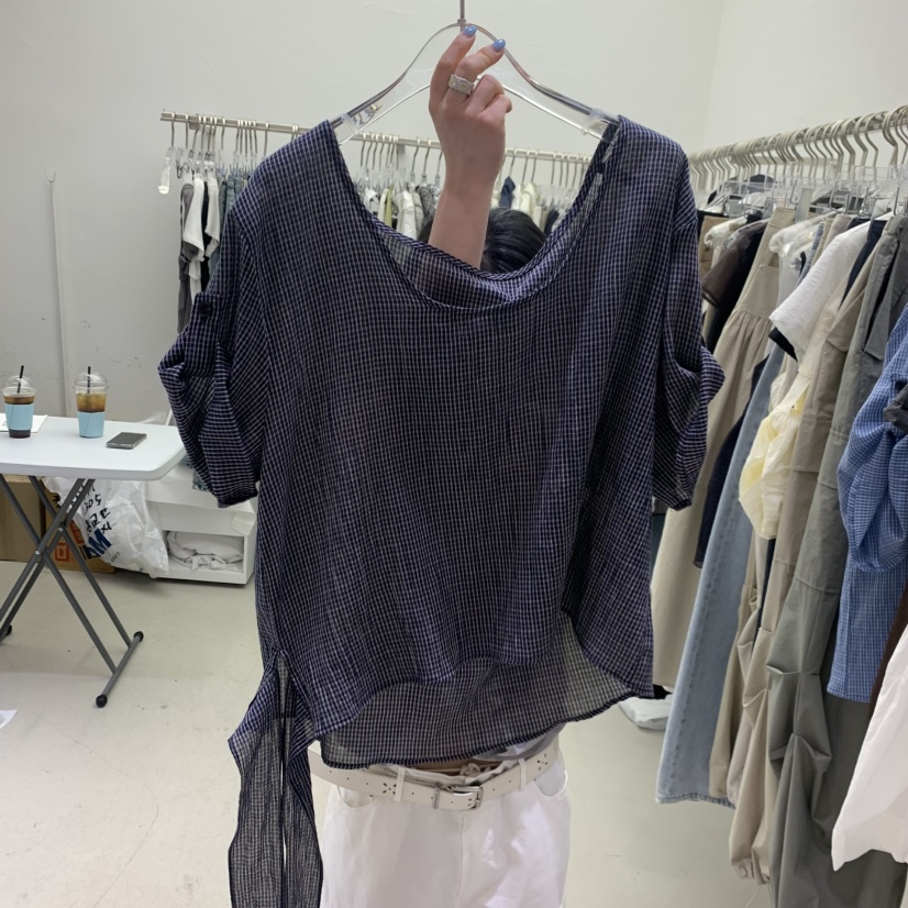 PADO韓國東大門直郵女士新品職業熱賣26春夏推薦襯衫蕾絲衫PADO襯衫/蕾絲衫圖色3