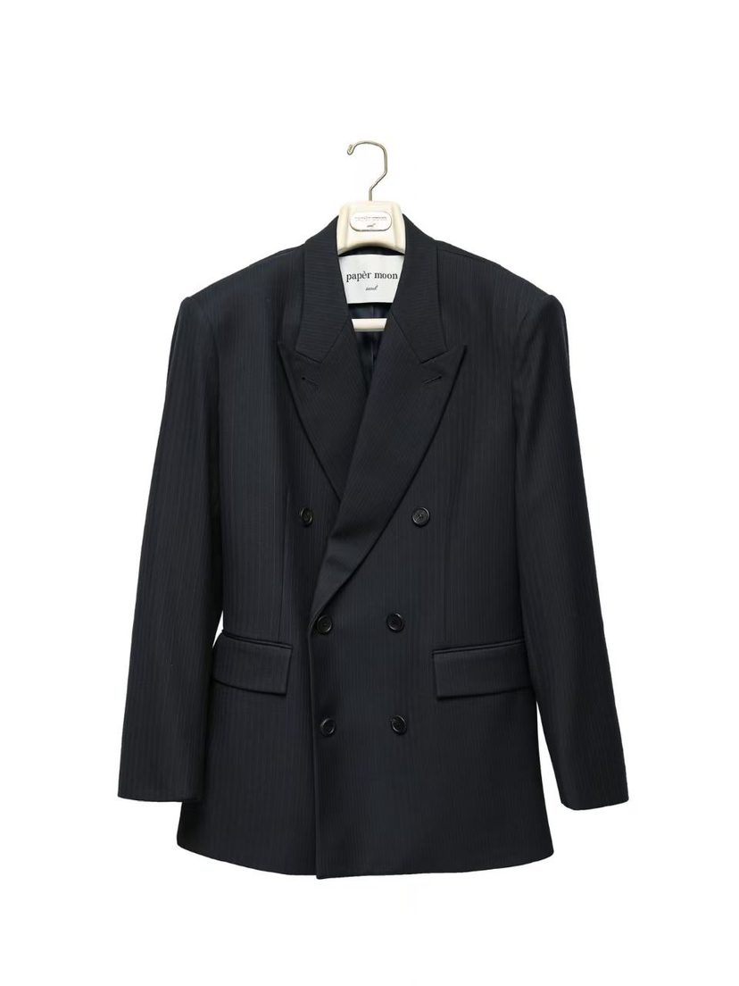 PAPERMOON韓國直郵實拍女裝新品推薦時尚休閑人氣夾克雙層paper moon夾克圖色1