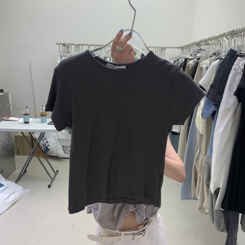 PADO韓國直郵女士新款人氣推薦職業休閑時尚熱賣26春夏T恤PADOT恤圖色5