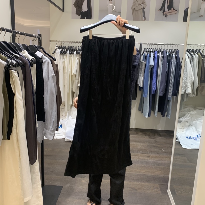 OURIN/THIS IS韓國代購女裝新款26春夏時尚熱賣推薦長裙OURIN/THIS IS長裙圖色2