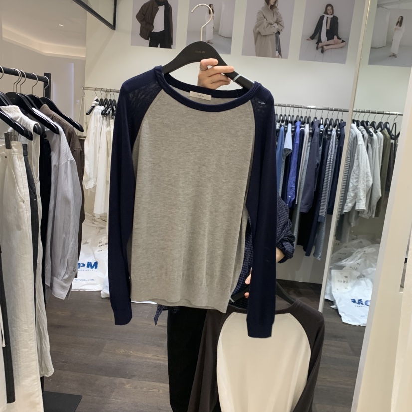 OURIN/THIS IS韓國直郵實拍女裝新款時尚熱賣職業針織衫OURIN/THIS IS針織衫圖色2