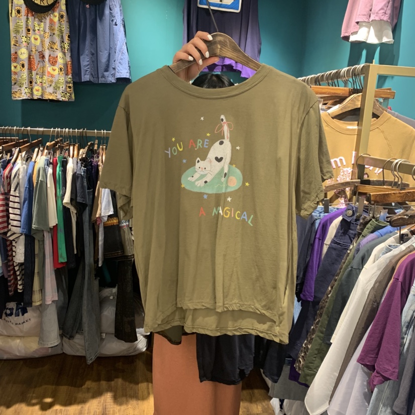 MERCI LINDA韓國代購女士新款休閑時尚推薦職業26春夏T恤MERCI LINDAT恤圖色3