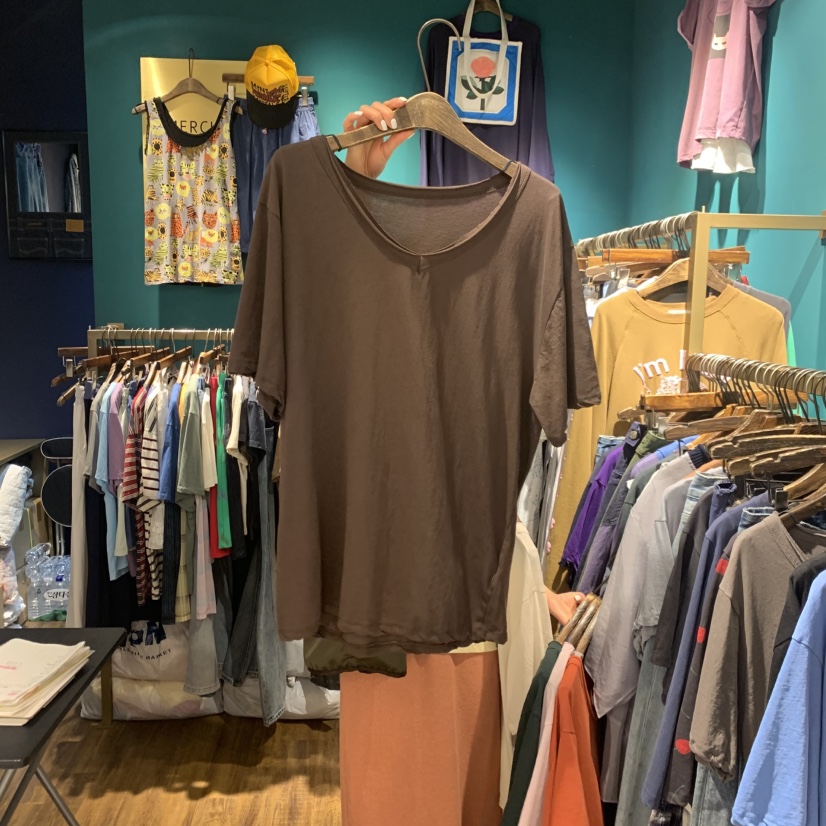 MERCI LINDA韓國直郵實拍女裝新款職業休閑26春夏人氣T恤MERCI LINDAT恤圖色4