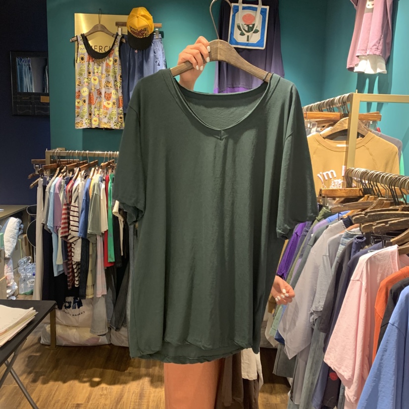 MERCI LINDA韓國直郵實拍女裝新款職業休閑26春夏人氣T恤MERCI LINDAT恤圖色7