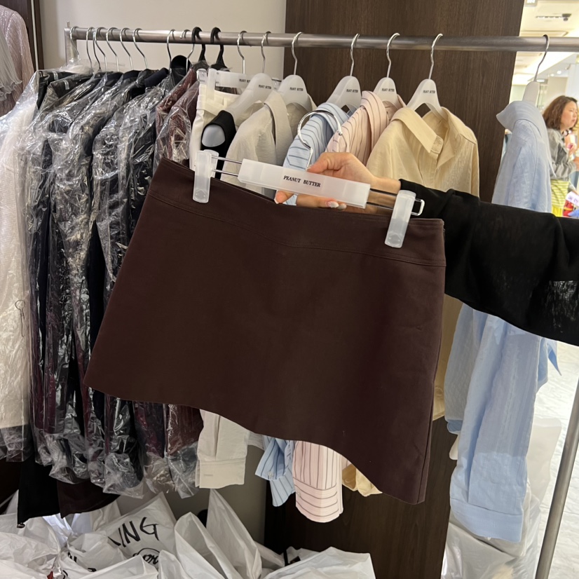 PEANUT BUTTER韓國東大門代購女士新款推薦時尚熱賣短裙PEANUT BUTTER短裙圖色2