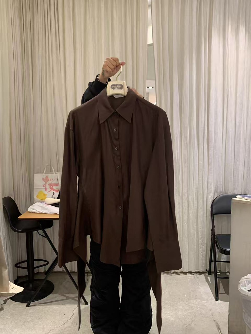 PAPERMOON韓國東大門直郵女裝新品休閑時尚襯衫蕾絲衫鏤空paper moon襯衫/蕾絲衫圖色2